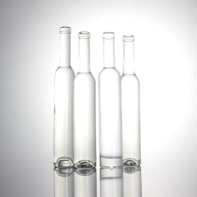 375ml Clear Ice Wine Glass Bottles