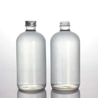 500ml Round Beverage Water Drink Glass Bottle