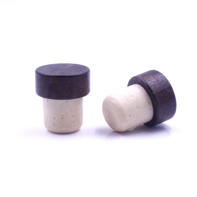 Brown Wooden Stopper Cork For Liquor