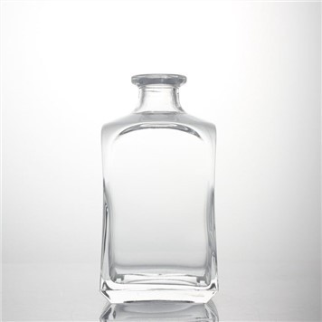 Customized Shape Spirits Liquor Glass Bottle