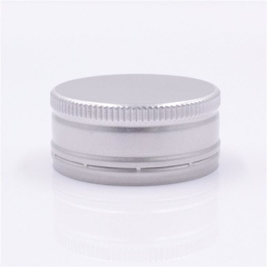 38mm Silver Aluminum Cap In Stock